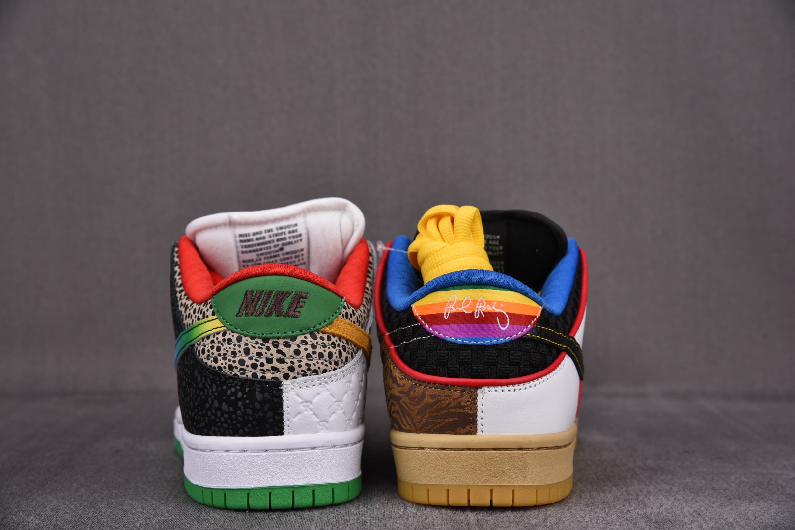 男码补货
Dunk彩色拼接 尺码：36-47.5

纯原版出品-SB Dunk Low What The