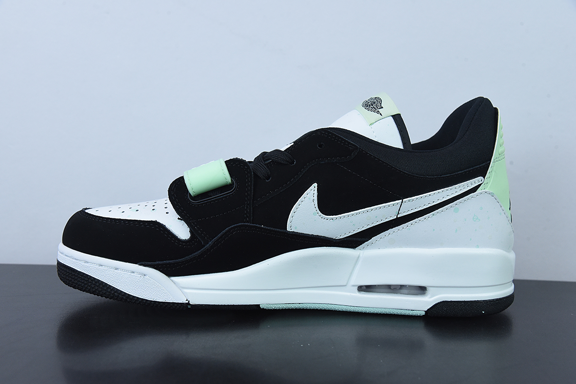 O01M4过验版 Air Jordan Legacy 312 Low 荧光泼墨熊猫低帮运动鞋 货号：CJ5500-013