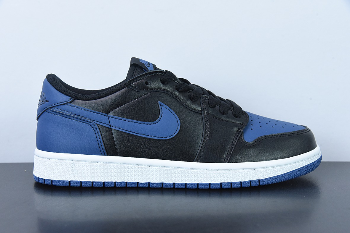 Air Jordan 1 Low OG"Mystic Navy"AJ1乔丹一代低帮经典复古文化休闲运动篮球鞋“OG黑蓝皇家蓝”货号CZ0790-041