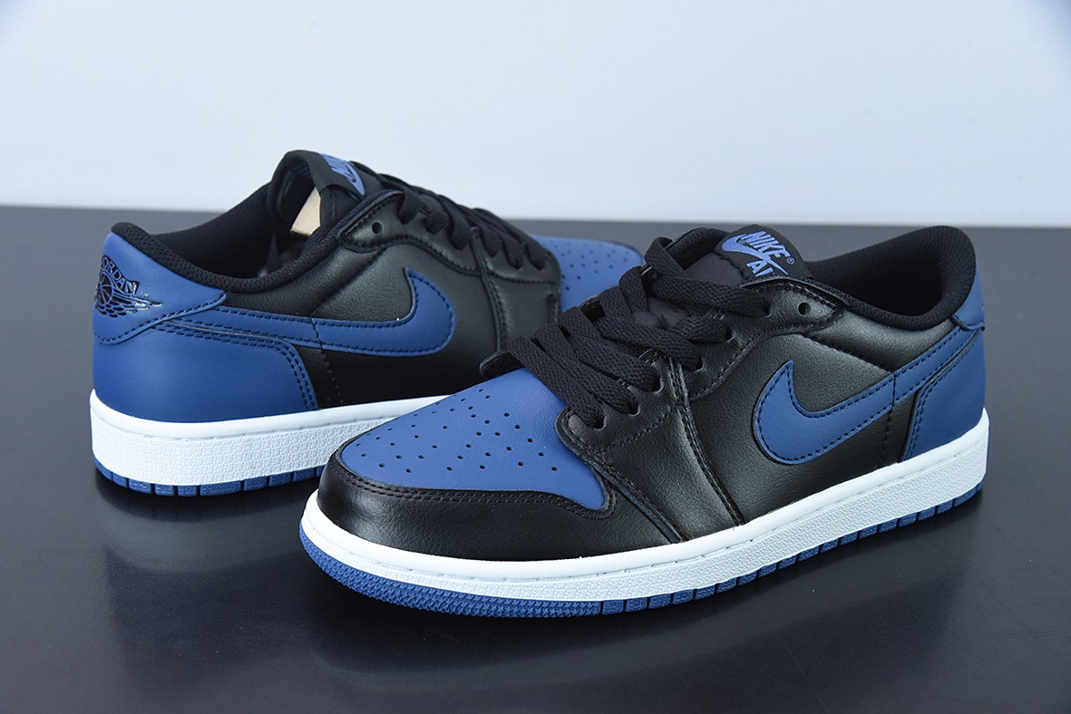 Air Jordan 1 Low OG"Mystic Navy"AJ1乔丹一代低帮经典复古文化休闲运动篮球鞋“OG黑蓝皇家蓝”货号CZ0790-041
