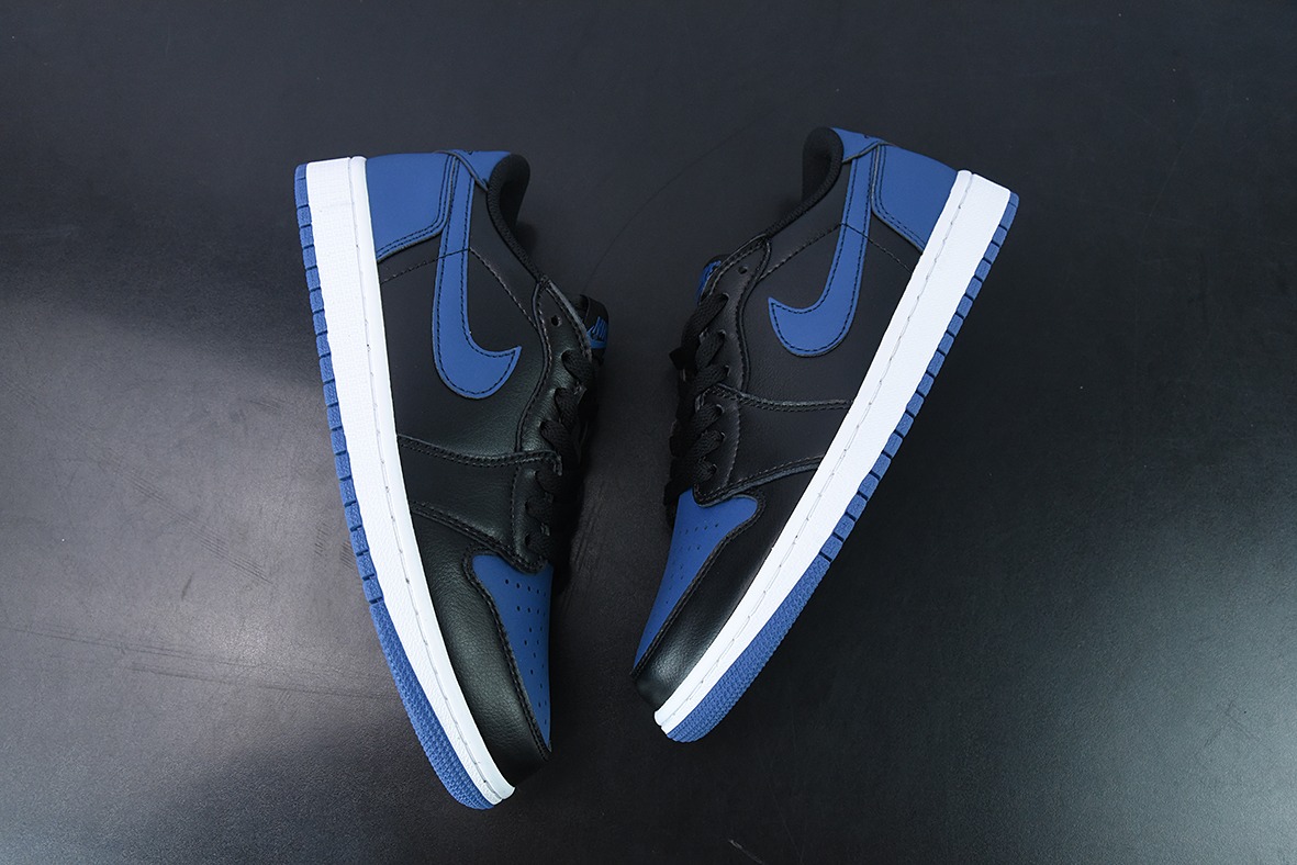 Air Jordan 1 Low OG"Mystic Navy"AJ1乔丹一代低帮经典复古文化休闲运动篮球鞋“OG黑蓝皇家蓝”货号CZ0790-041