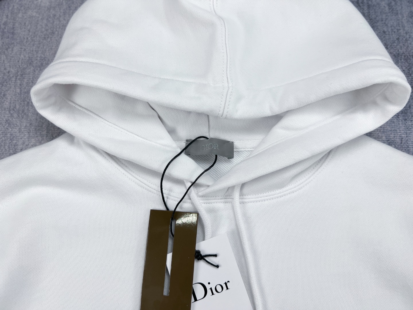 【新款上架】DIOR 2022秋季新款，“Christian Dior 1947”后背刺绣印花连帽运动衫