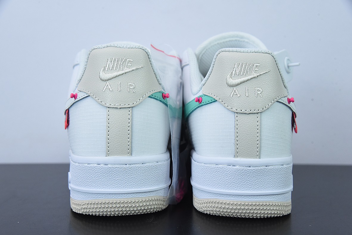 NK Air Force 1 Low 空军一号低帮百搭休闲运动板鞋 白粉拼接 货号：DX6061-111