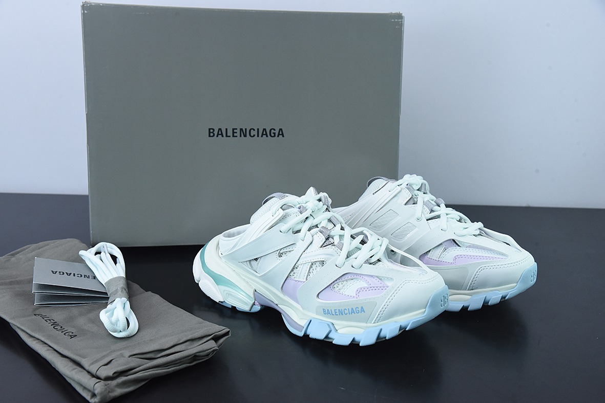 Balenciaga 巴黎世家半托拖鞋Track Sneaker DD 巴黎世家三代户外概念