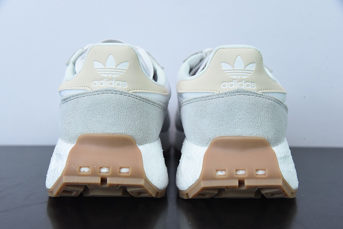 adidas Racing E5 Boost Prototype 速度轻盈复古系列 百搭透气运动慢跑鞋GW8259