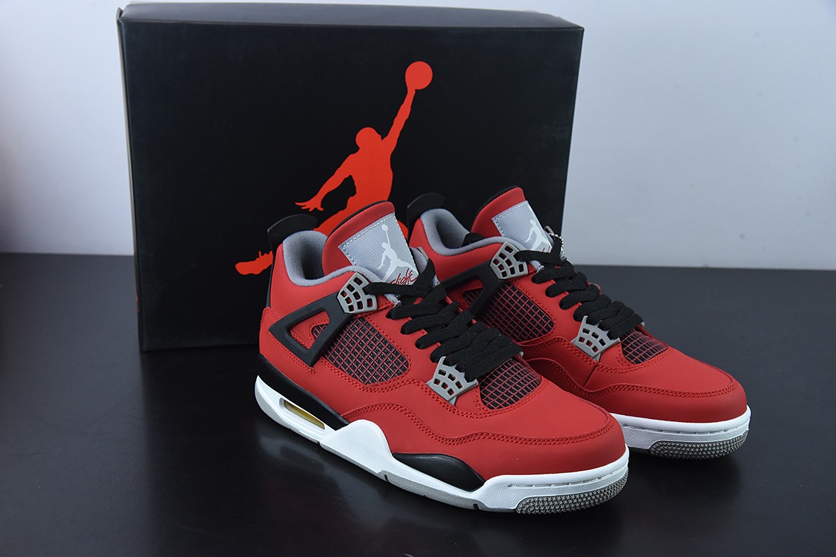 Air Jordan 4 AJ4乔4 " Toro Bravo " 愤怒的公牛运动鞋 货号：308497-603