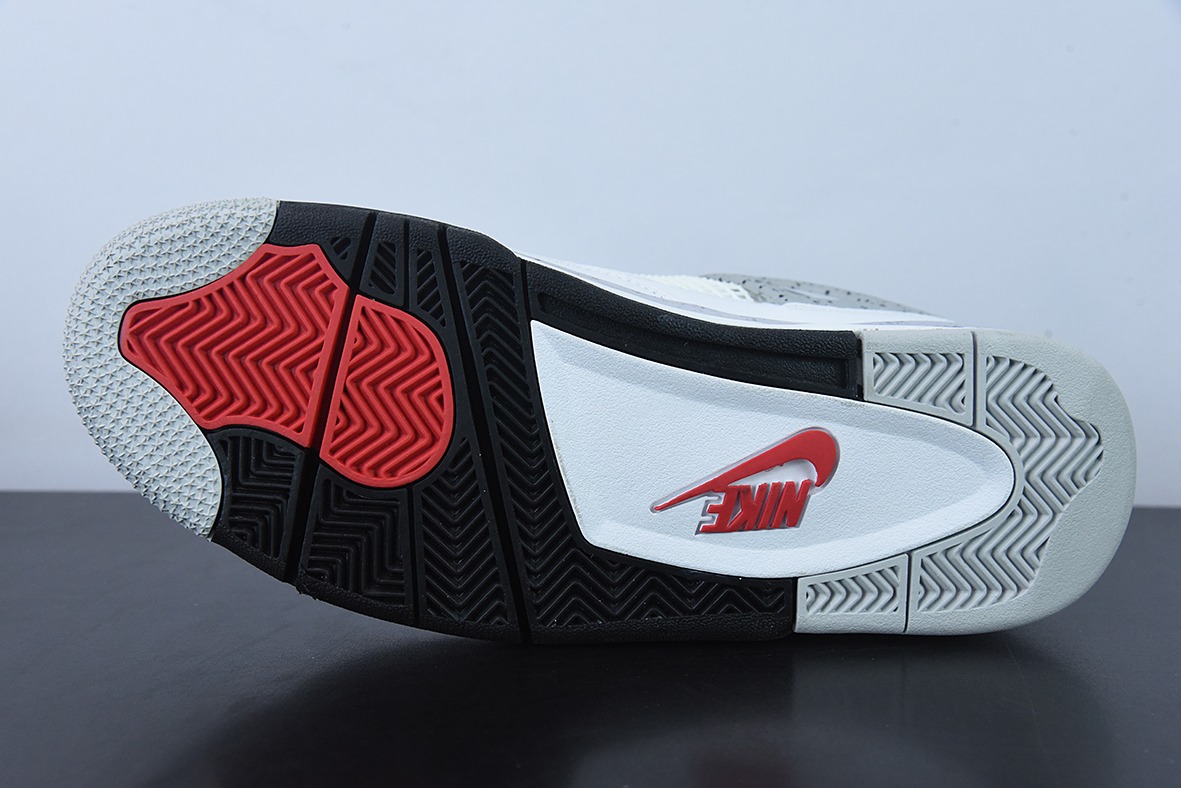 Air Jordan 4 Retro " White Cement " AJ4 白水泥男士运动鞋 货号：840606-192