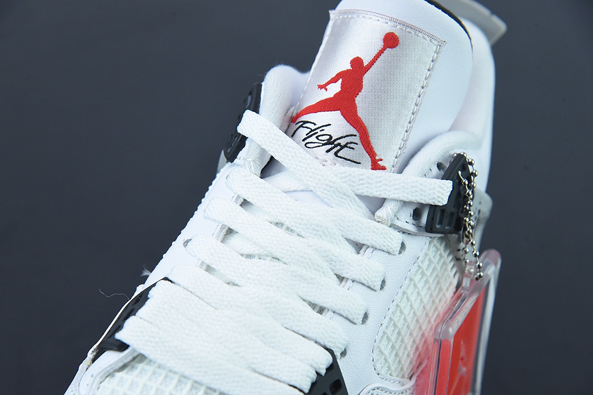 Air Jordan 4 Retro " White Cement " AJ4 白水泥男士运动鞋 货号：840606-192