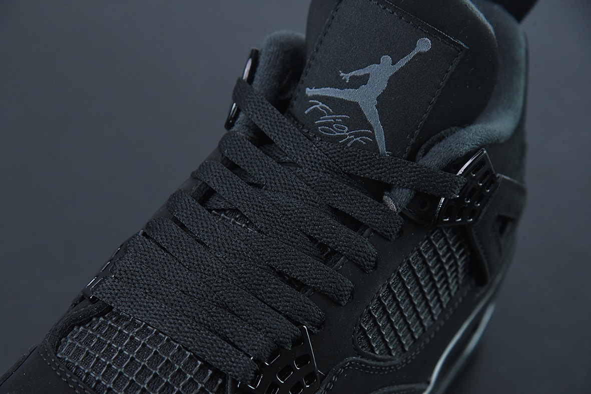 Air Jordan 4 Retro “Black Cat” AJ4黑武士 / 黑猫运动鞋 货号：CU1110-010