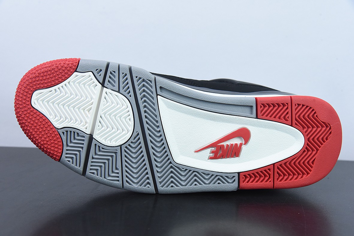Air Jordan 4 Retro “Bred” AJ4 新黑红男士运动鞋 货号：308497 060