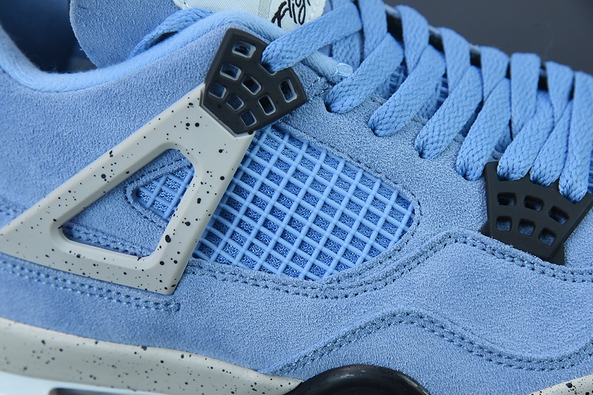 D0F1S5纯原 Air Jordan 4 "University Blue" AJ4大学蓝男士运动鞋 货号：CT8527-400