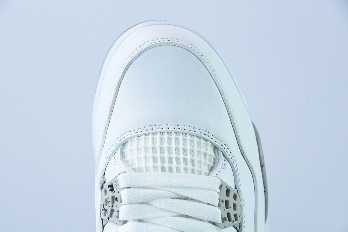 纯原 AJ4 白奥利奥 Air Jordan 4 “Tech White ” 男子文化篮球鞋货号：CT8527 100
