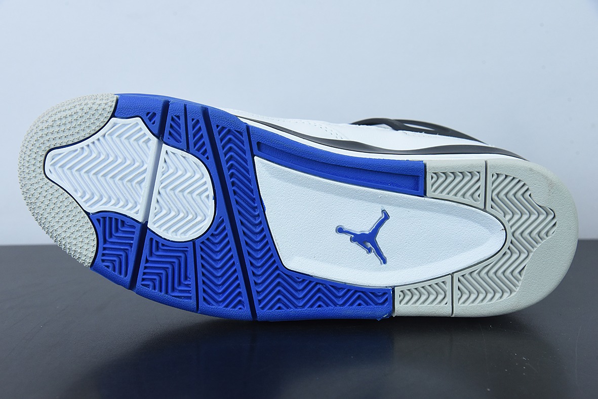 D0F1S5 纯原Air Jordan 4  Retro MotorsportsAJ4 赛车蓝男子运动鞋 货号：308497-117