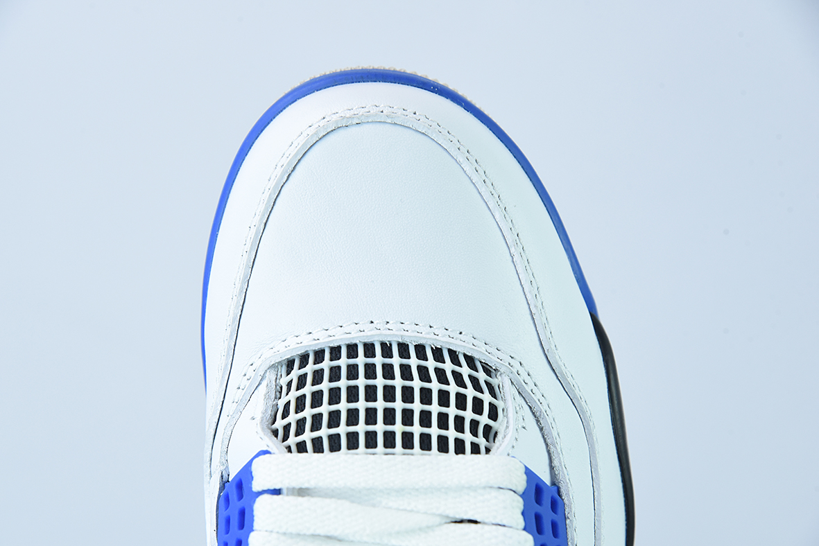 D0F1S5 纯原Air Jordan 4  Retro MotorsportsAJ4 赛车蓝男子运动鞋 货号：308497-117