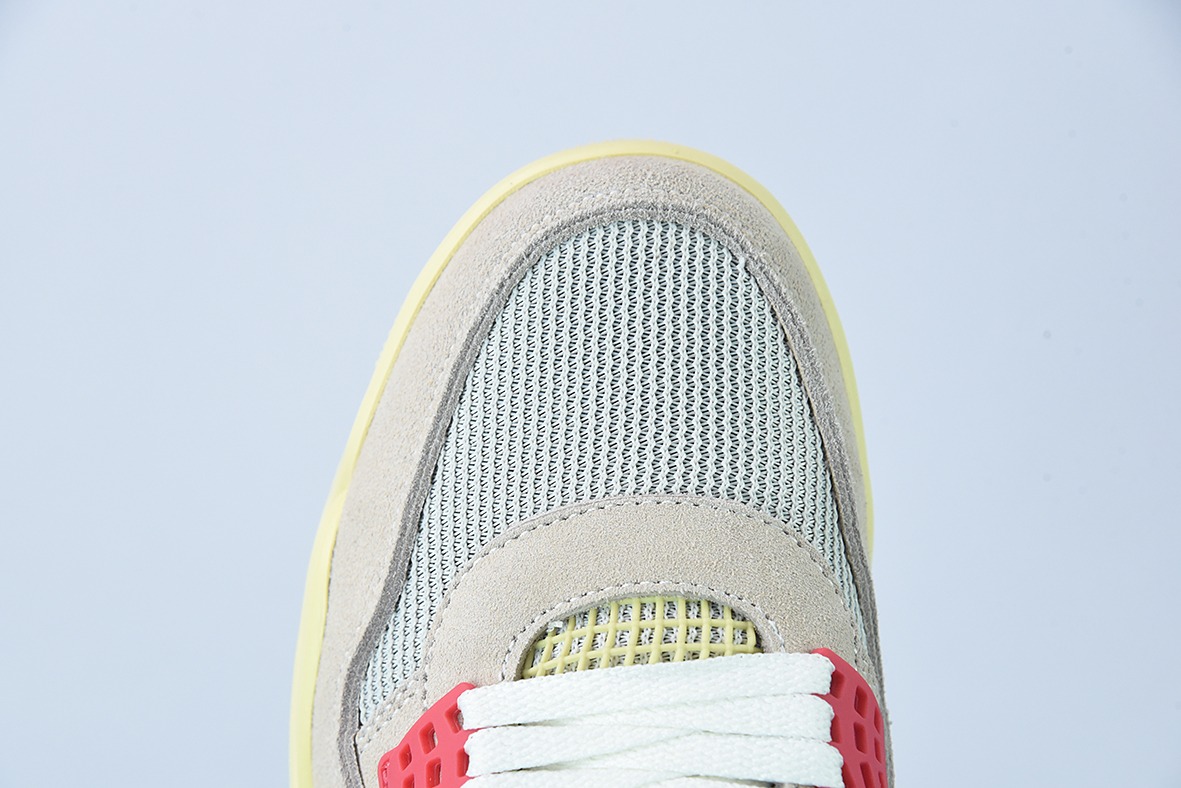 D0F1S5 纯原Union x Air Jordan 4“Guava Ice”南海岸 粉蓝 AJ4乔丹4代UN联名运动鞋 货号：DC9533-800