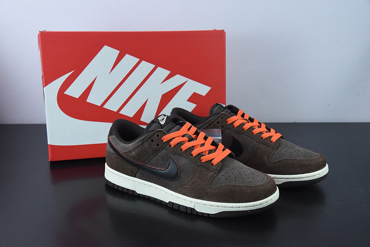 H05G4纯原 Nk Dunk Low Retro 摩卡棕 SB低帮运动休闲板鞋 货号:DQ8801-200