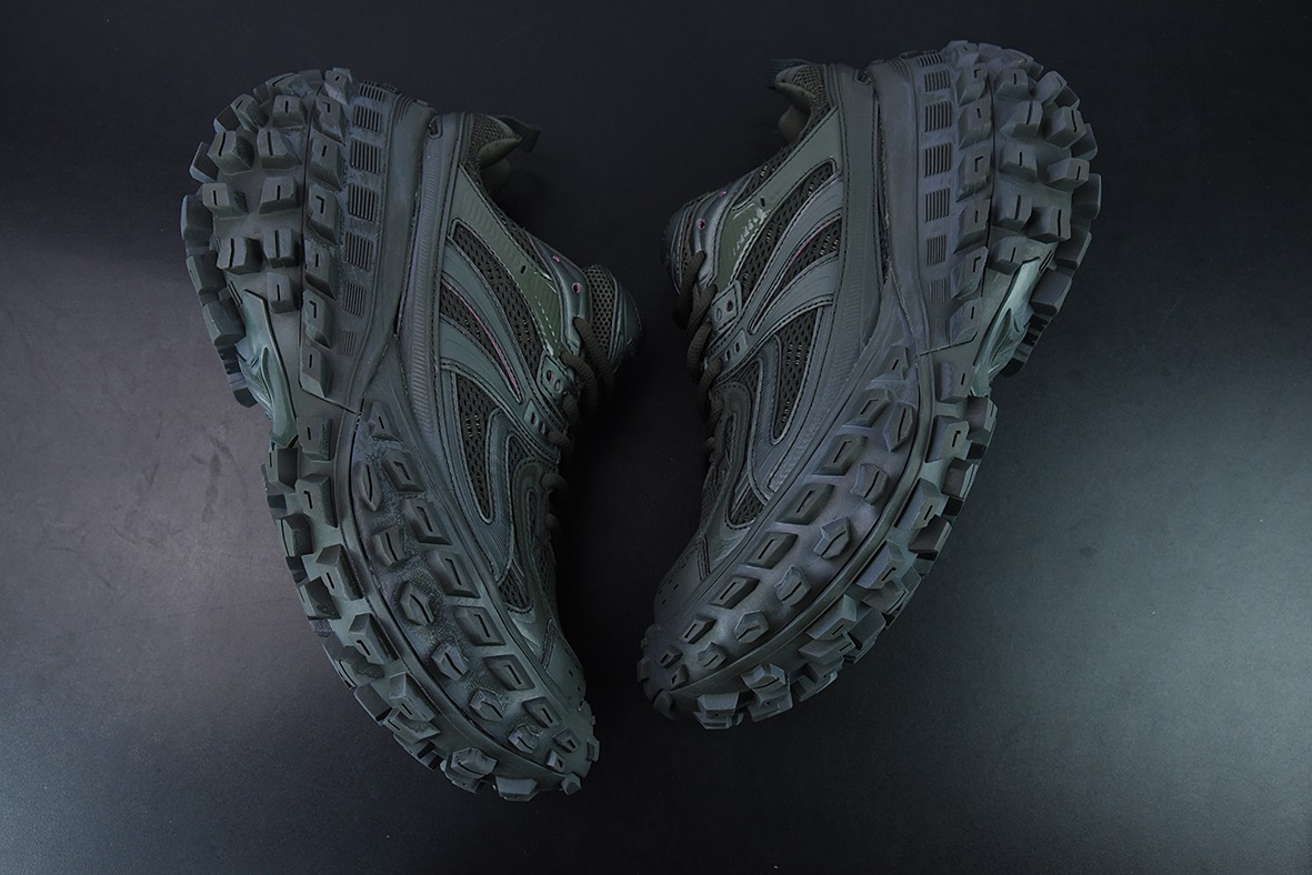 BALE*CIAGA Defender Rubber Platform Sneakers卫士系列 低帮运动鞋