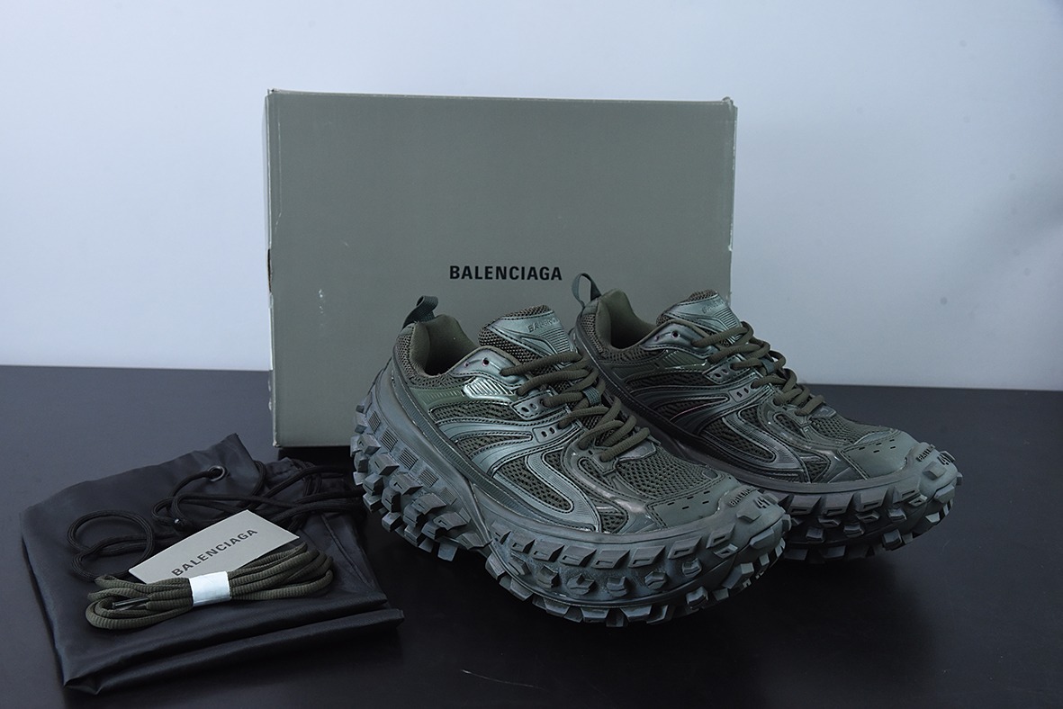 BALE*CIAGA Defender Rubber Platform Sneakers卫士系列 低帮运动鞋