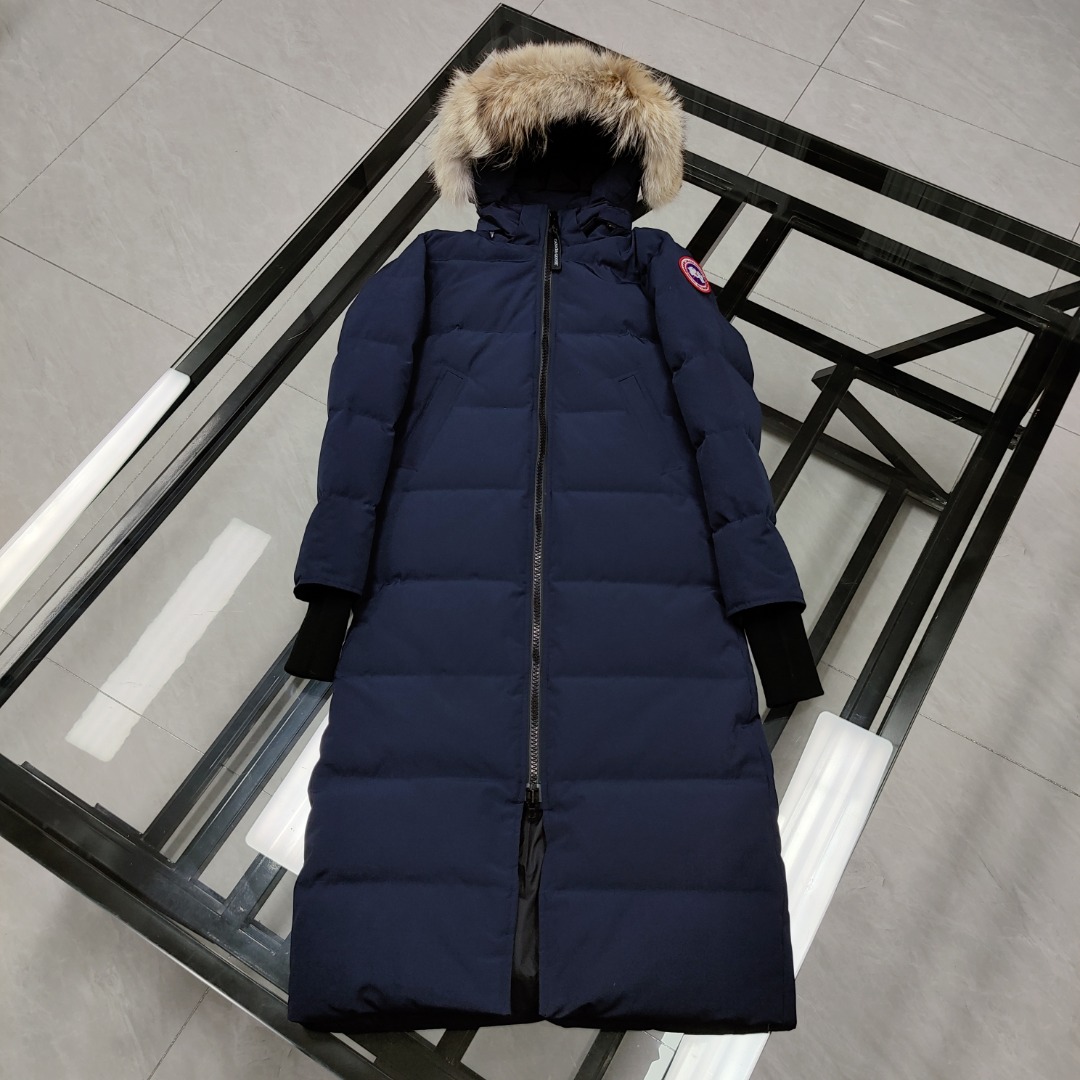 Canada Goose AAAAA
 Ropa Chaqueta de plumón Blanco Mujeres Algodón Nylon Plumón de ganso blanco