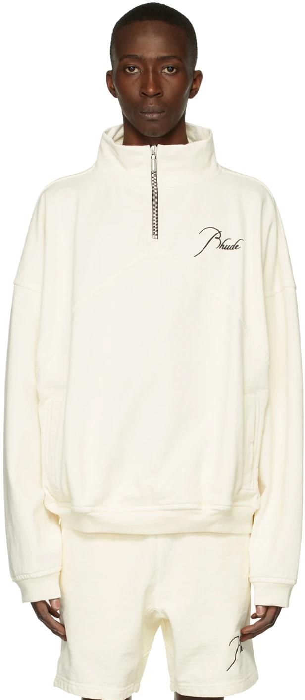 Rhude Clothing Shirts & Blouses Apricot Color Embroidery Unisex Fall/Winter Collection