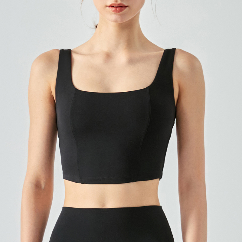 Lululemon sports bra yoga black