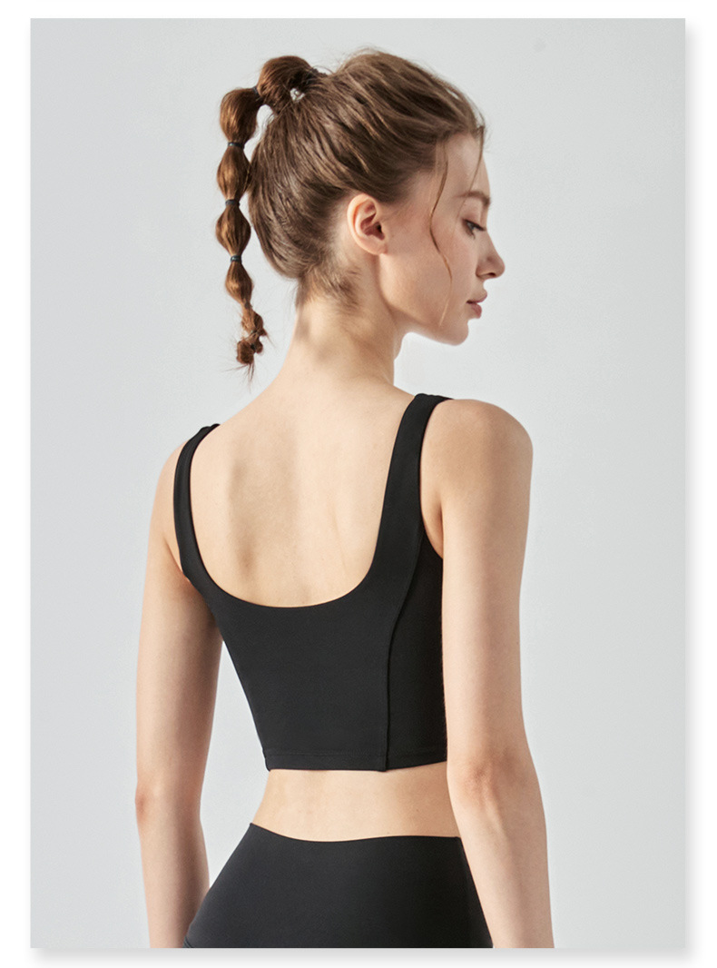 Lululemon sports bra yoga black