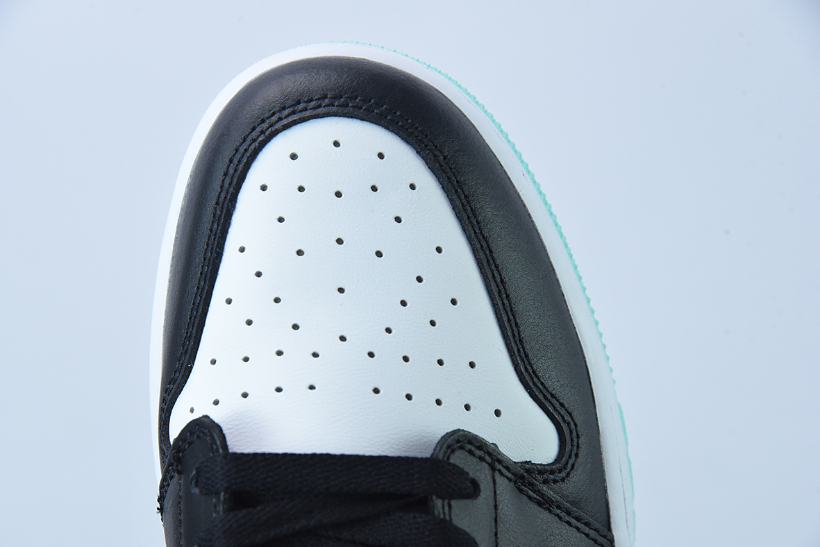 Air Jordan 1 Low Golf 黑白绿高尔夫系列休闲板鞋 货号：DD9315-114