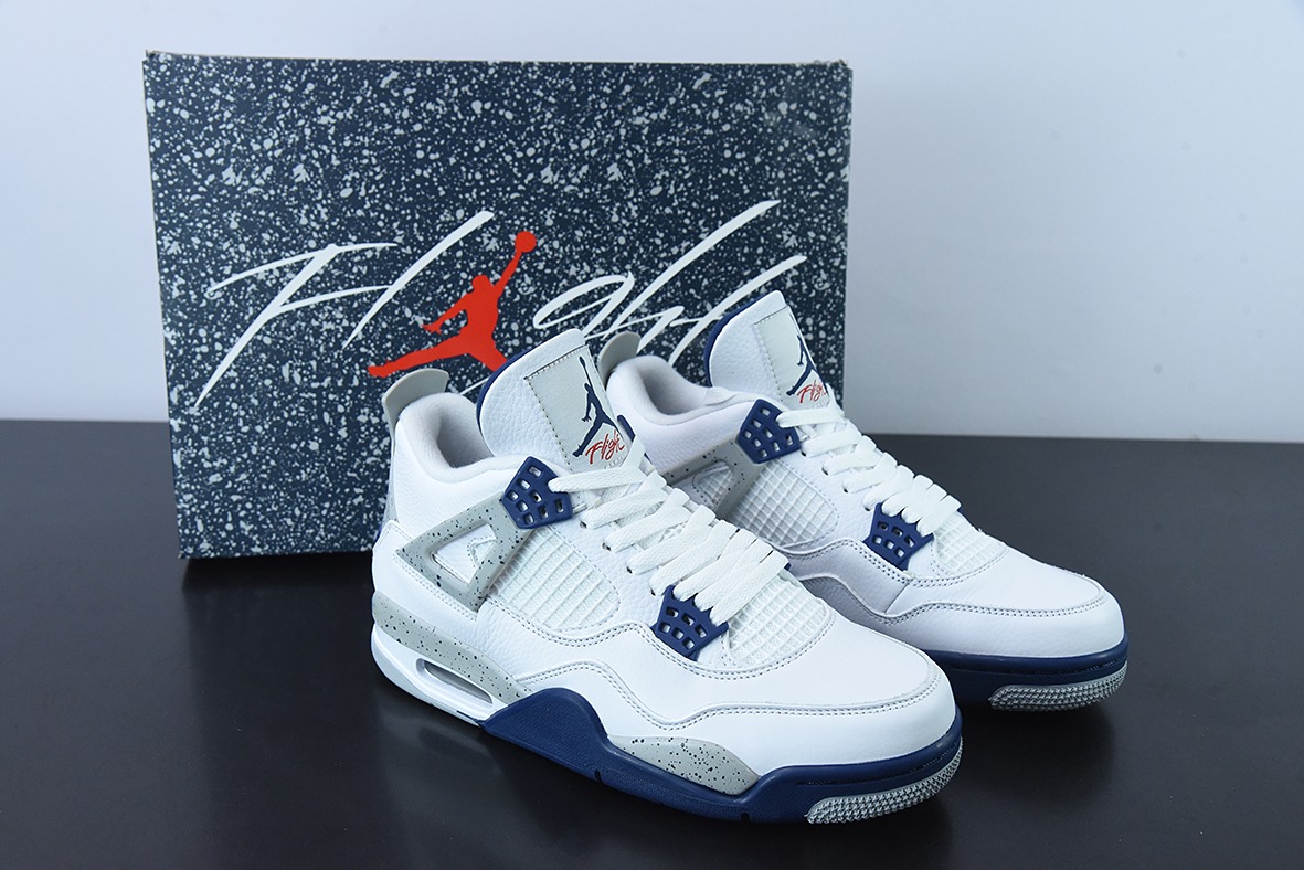 Air Jordan 4 Retro “Midnight Navy” AJ4 乔4 午夜蓝男子文化篮球鞋