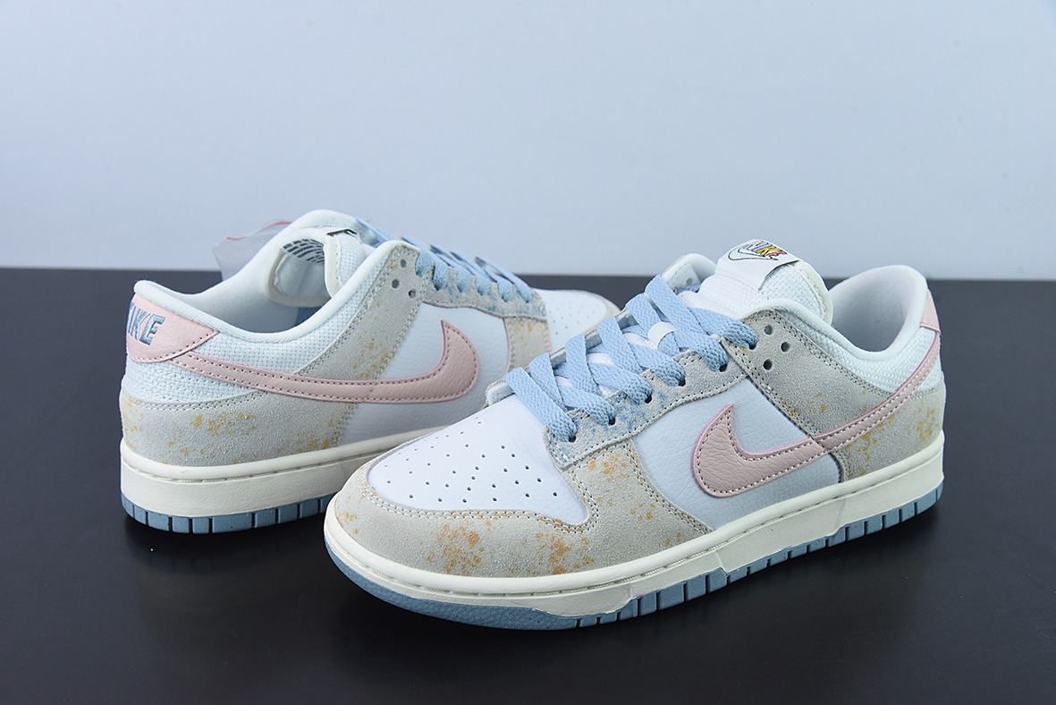 NK Dunk Low 白灰铁锈低帮运动休闲板鞋 货号：DV6486-100