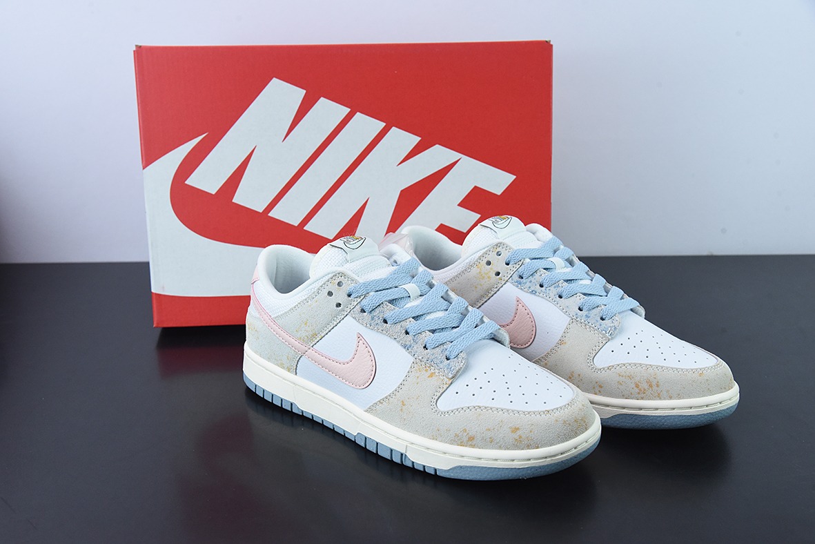 NK Dunk Low 白灰铁锈低帮运动休闲板鞋 货号：DV6486-100