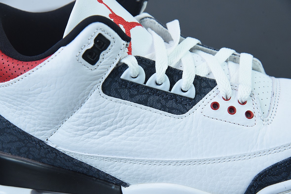 Air Jordan 3 SE-T Denim Fire Red AJ3火焰红 日本限定男士运动鞋