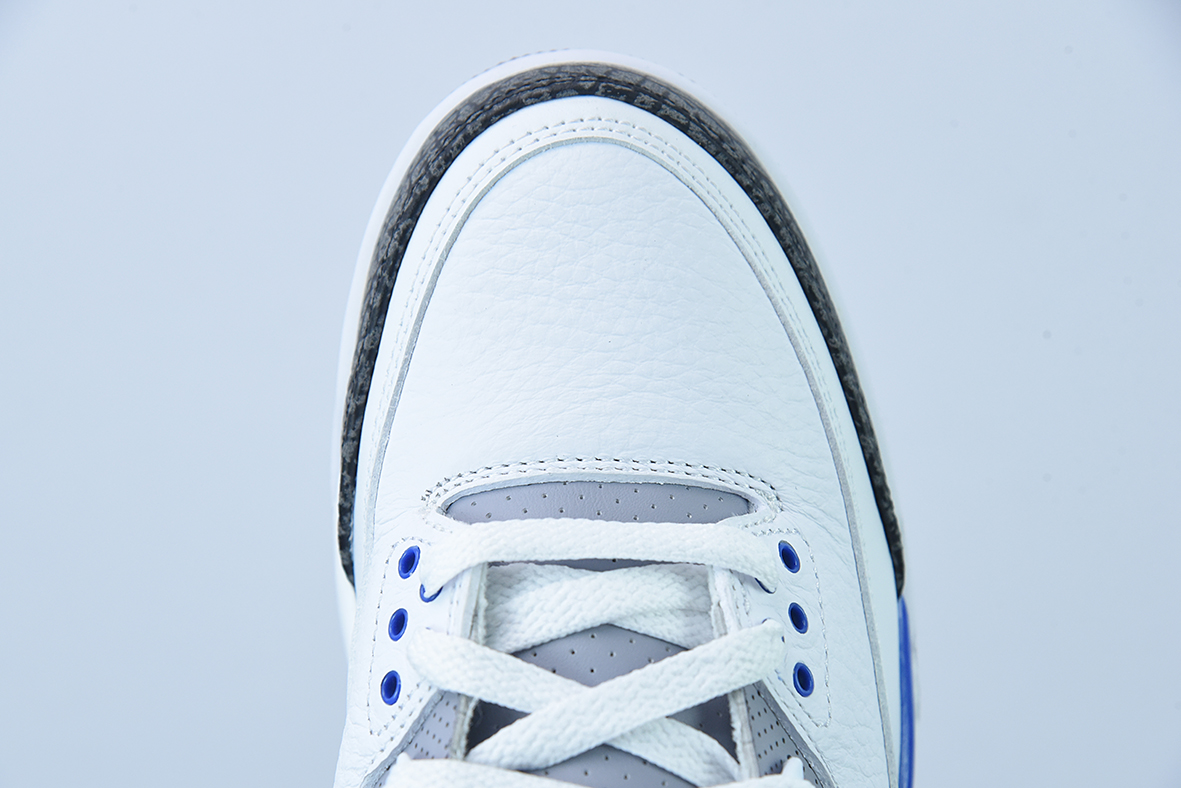 Air Jordan 3 Retro "Racer Blue" AJ3赛车蓝 白蓝男士运动鞋CT8532-145