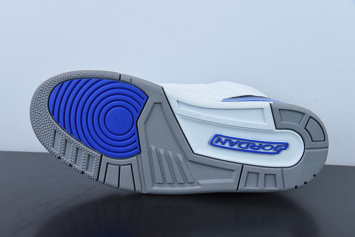 Air Jordan 3 Retro "Racer Blue" AJ3赛车蓝 白蓝男士运动鞋CT8532-145