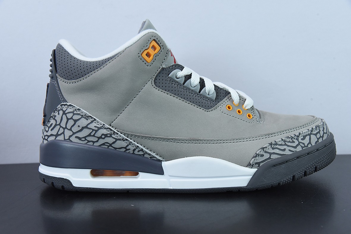 Air Jordan 3 Retro "Cool Grey" AJ3酷灰男士运动鞋 CT8532-012