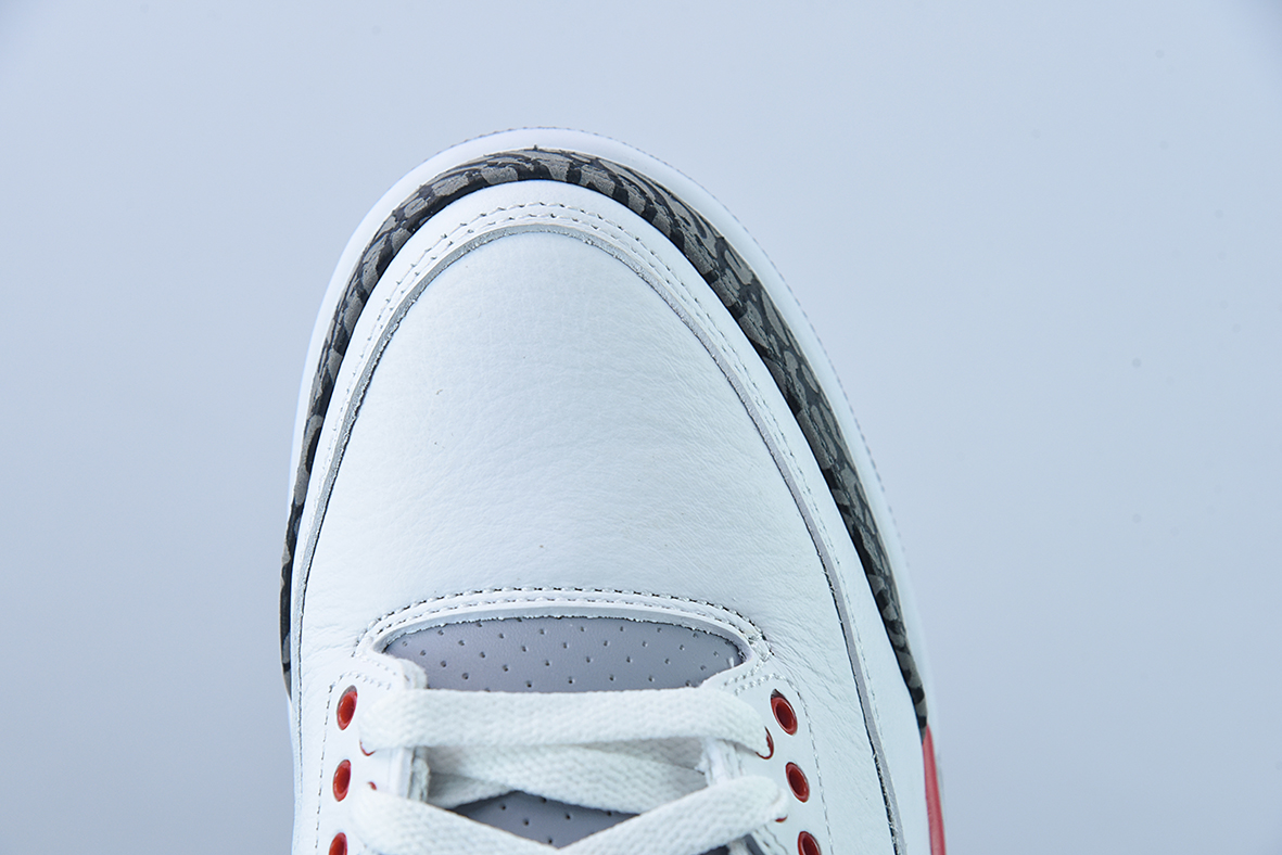 Air Jordan 3 Retro 白红元年复刻 新白红男子运动鞋 DN3707-160