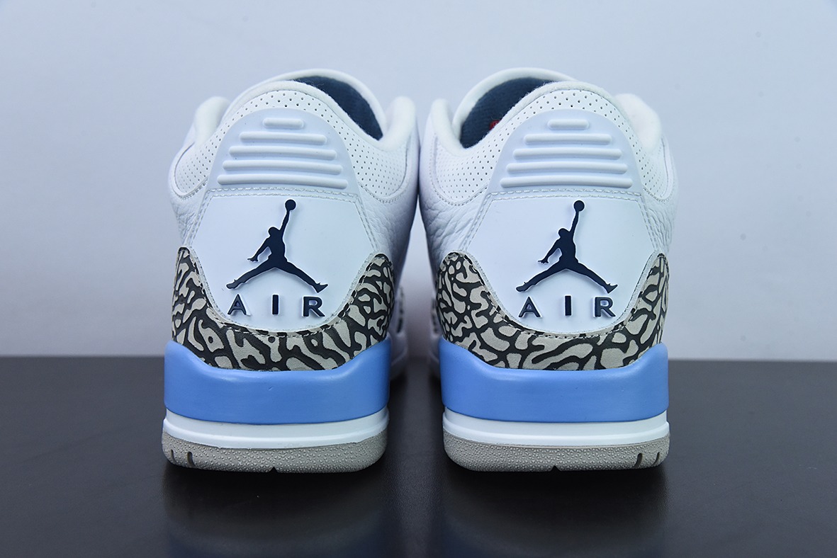 Air Jordan 3 Retro  "UNC" AJ3北卡蓝男子运动鞋 DN3707-160