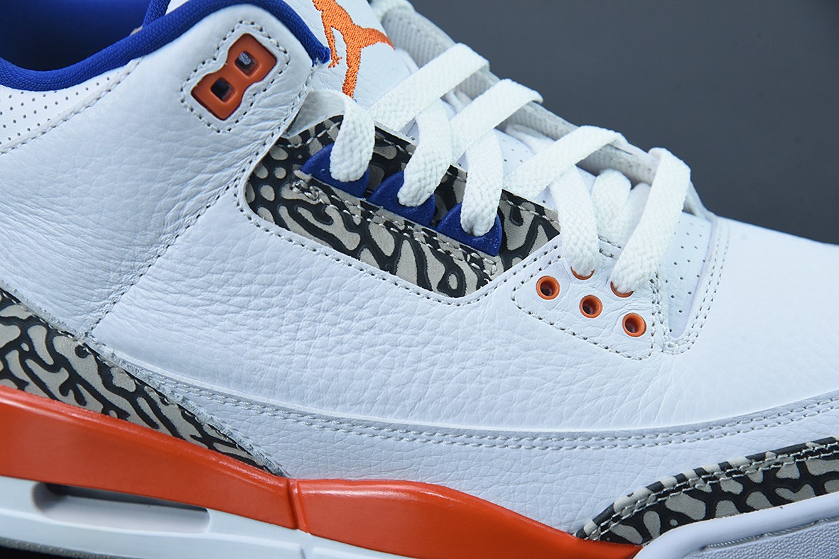 L00H6 纯原 Air Jordan 3 Retro aj3 尼克斯男子运动鞋 136064-148