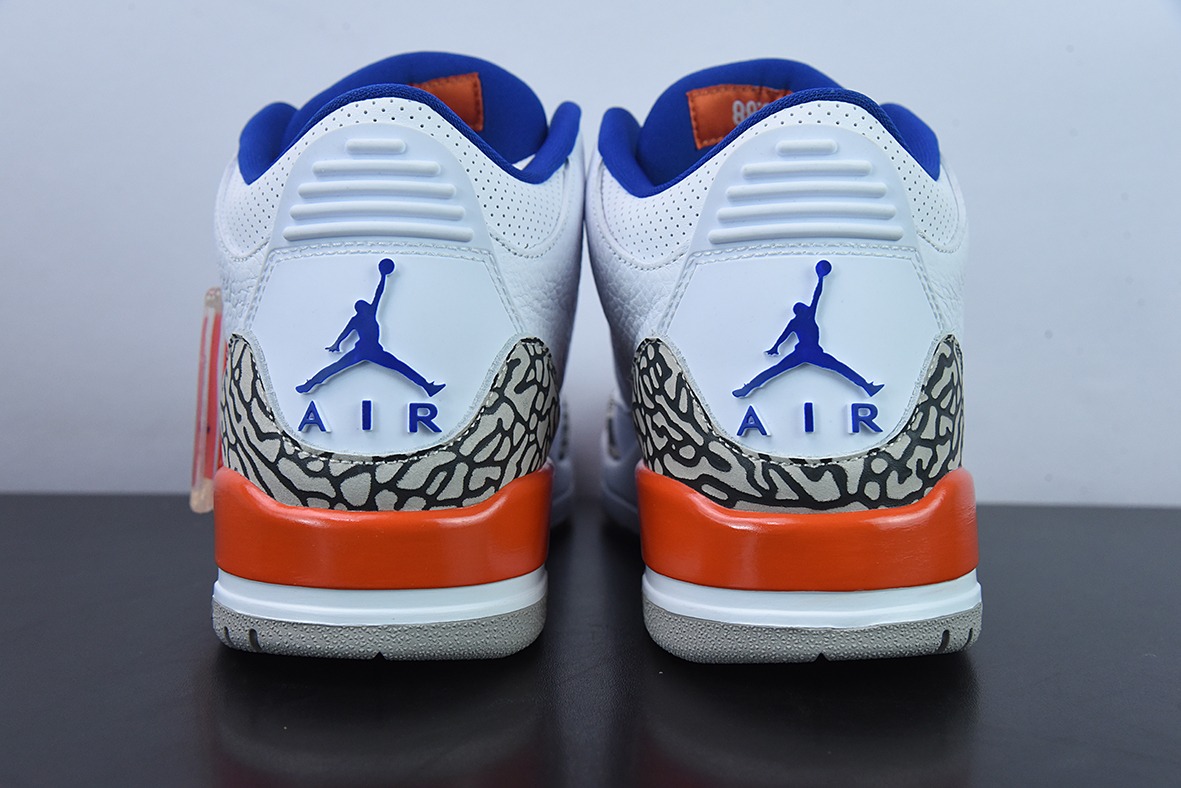 L00H6 纯原 Air Jordan 3 Retro aj3 尼克斯男子运动鞋 136064-148