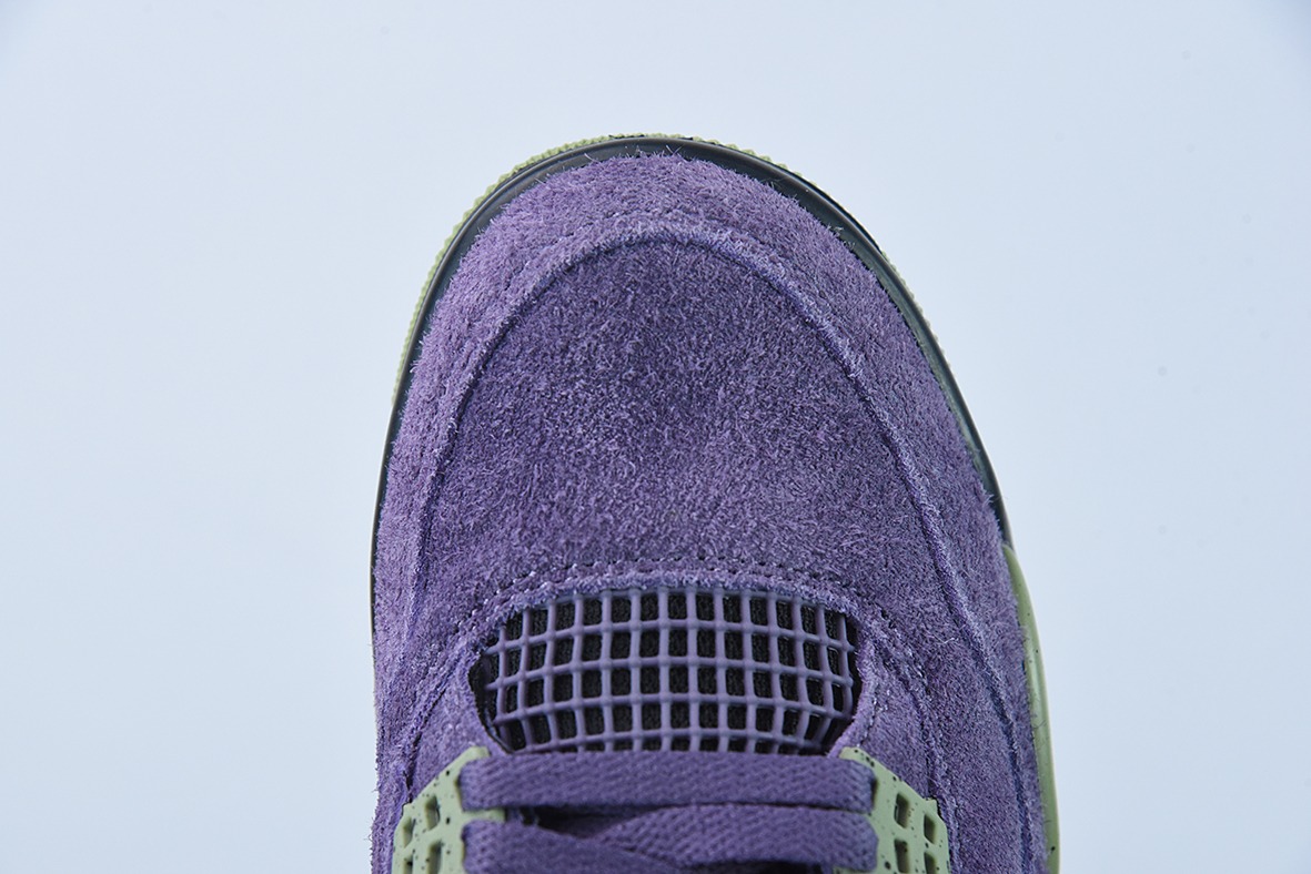 Air Jordan 4 Retro Canyon Purple “麂皮紫小丑”运动鞋 货号： AQ9129-500