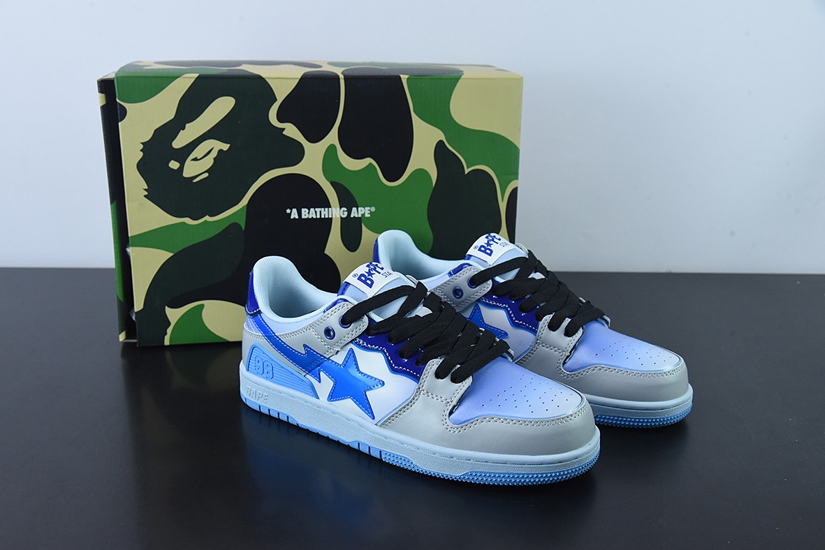 Human Made Bape Sta Sk8 To Nigo" 潮流教父Nigo 品牌 猿人头经典滑板百搭休闲运动板鞋