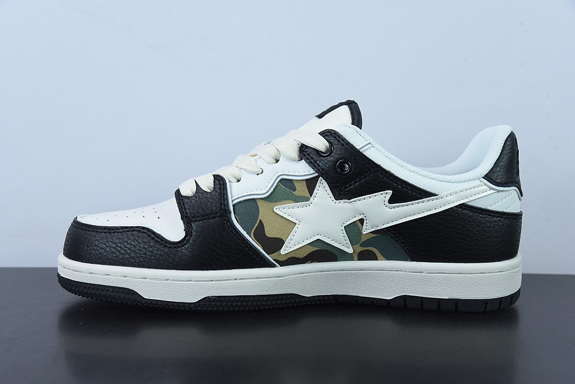 Human Made Bape Sta Sk8 To Nigo" 潮流教父Nigo 品牌 猿人头经典滑板百搭休闲运动板鞋