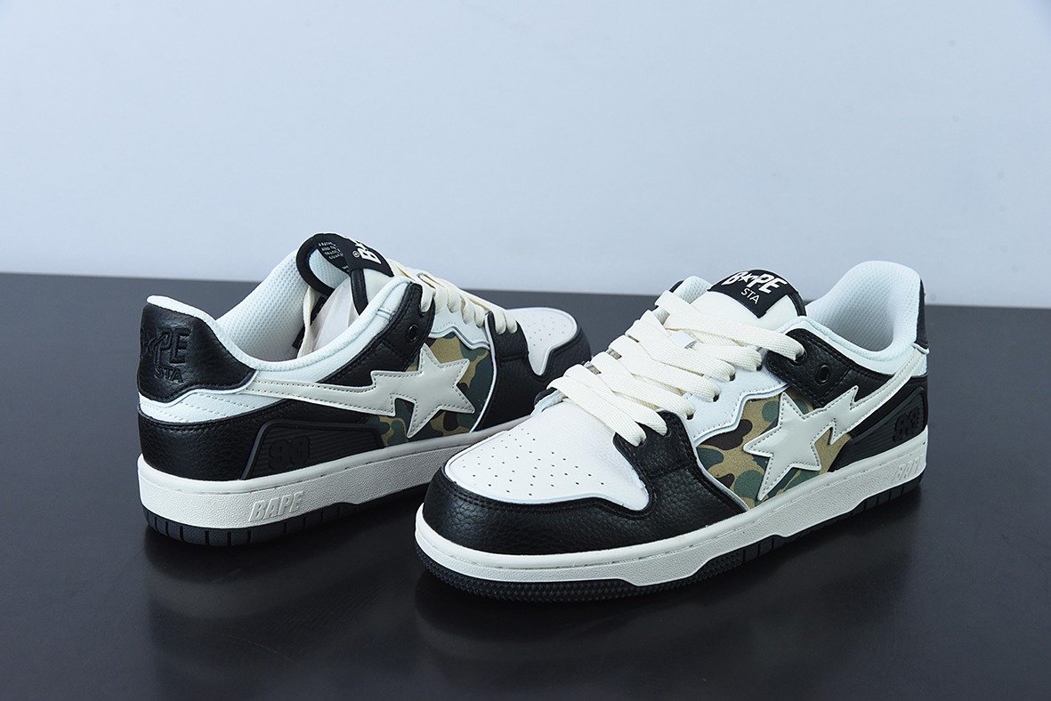 Human Made Bape Sta Sk8 To Nigo" 潮流教父Nigo 品牌 猿人头经典滑板百搭休闲运动板鞋