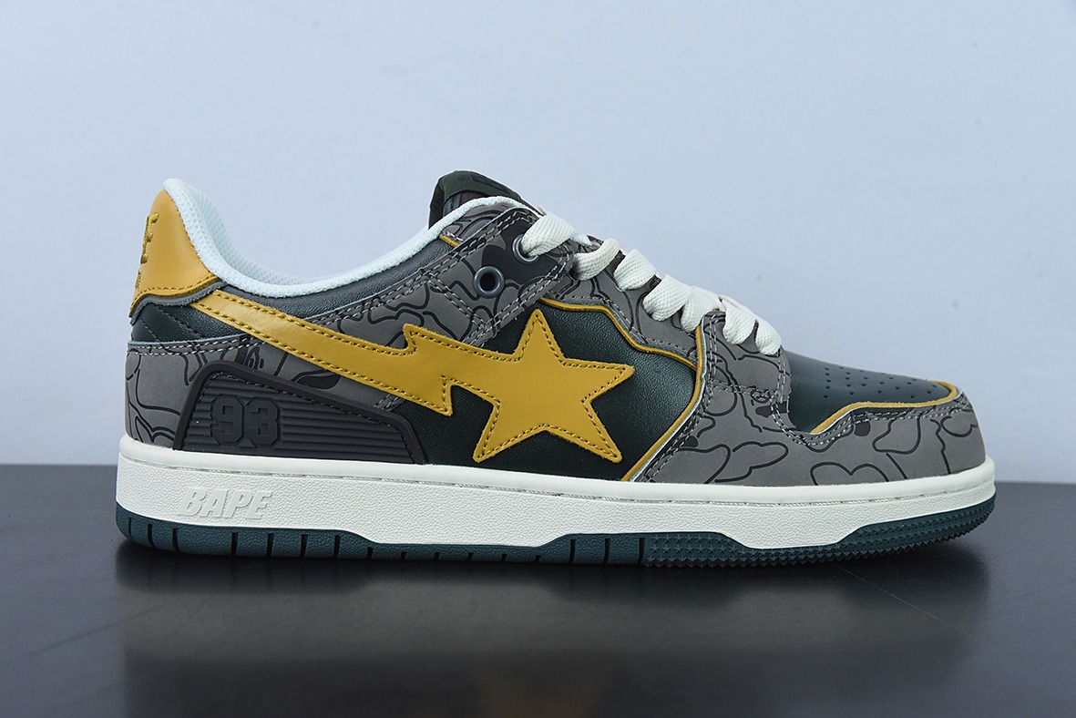 Human Made Bape Sta Sk8 To Nigo" 潮流教父Nigo 品牌 猿人头经典滑板百搭休闲运动板鞋