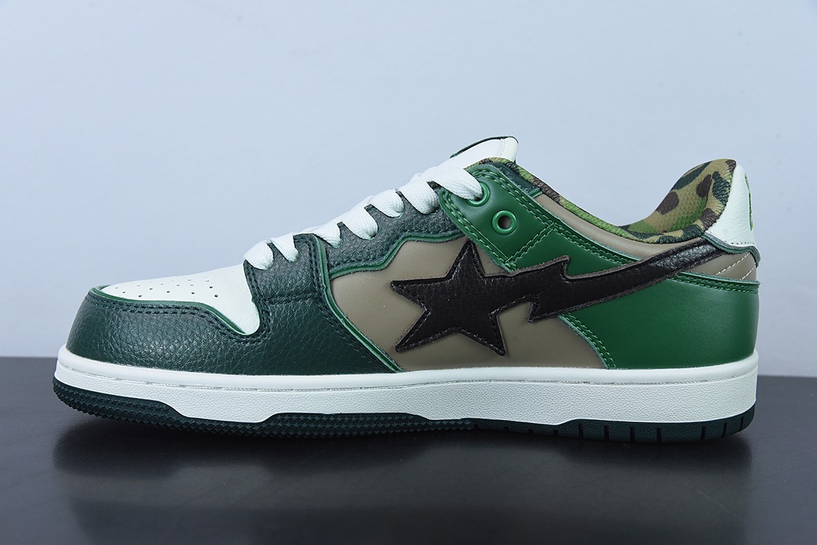 Human Made Bape Sta Sk8 To Nigo" 潮流教父Nigo 品牌 猿人头经典滑板百搭休闲运动板鞋