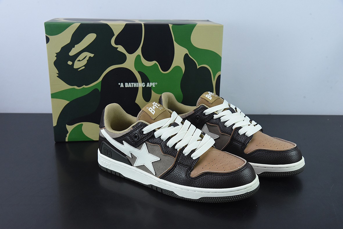 Human Made Bape Sta Sk8 To Nigo" 潮流教父Nigo 品牌 猿人头经典滑板百搭休闲运动板鞋