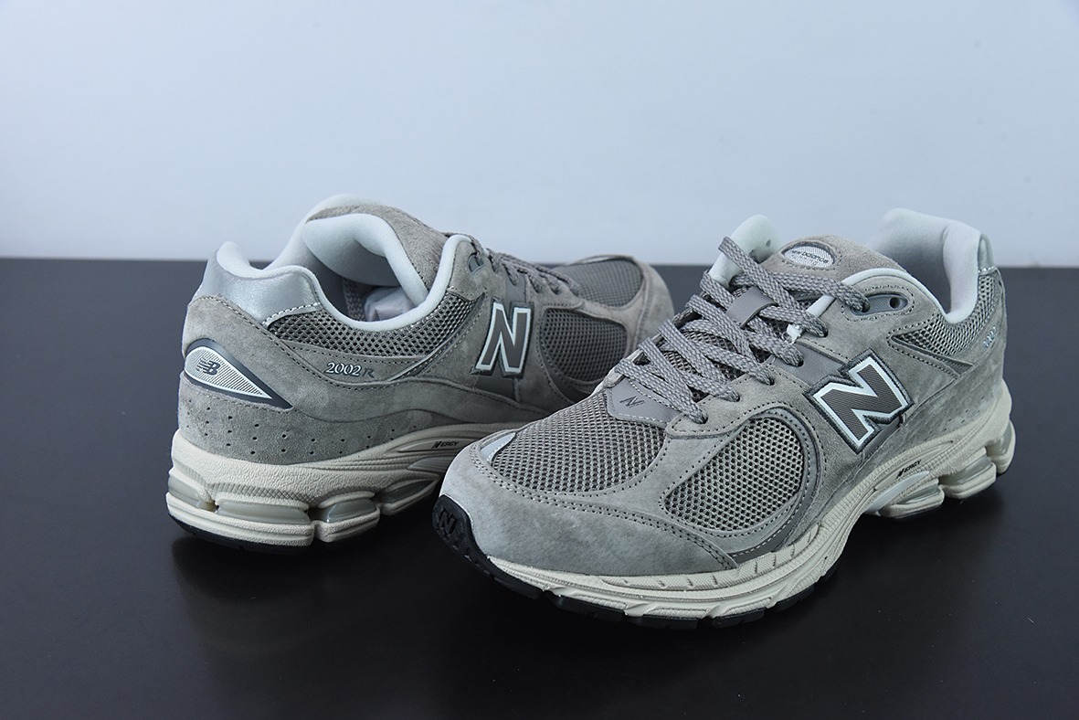 NB新百伦New Balance ML2002系列复古老爹风休闲运动慢跑鞋“麂皮元祖灰”ML2002RC