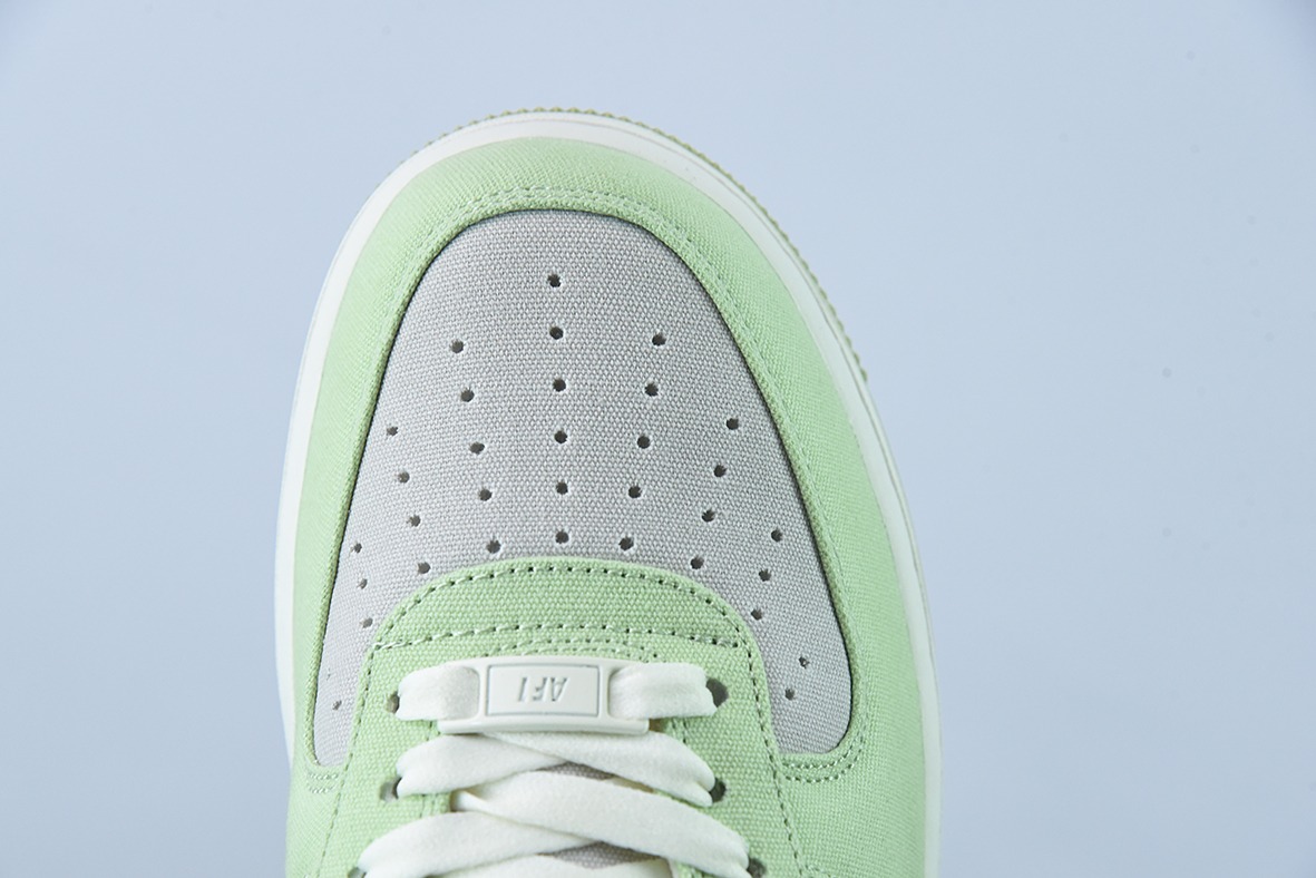 Nk Air Force 1'07 Low 灰青色布面 空军一号低帮休闲板鞋 货号：DG2296-015