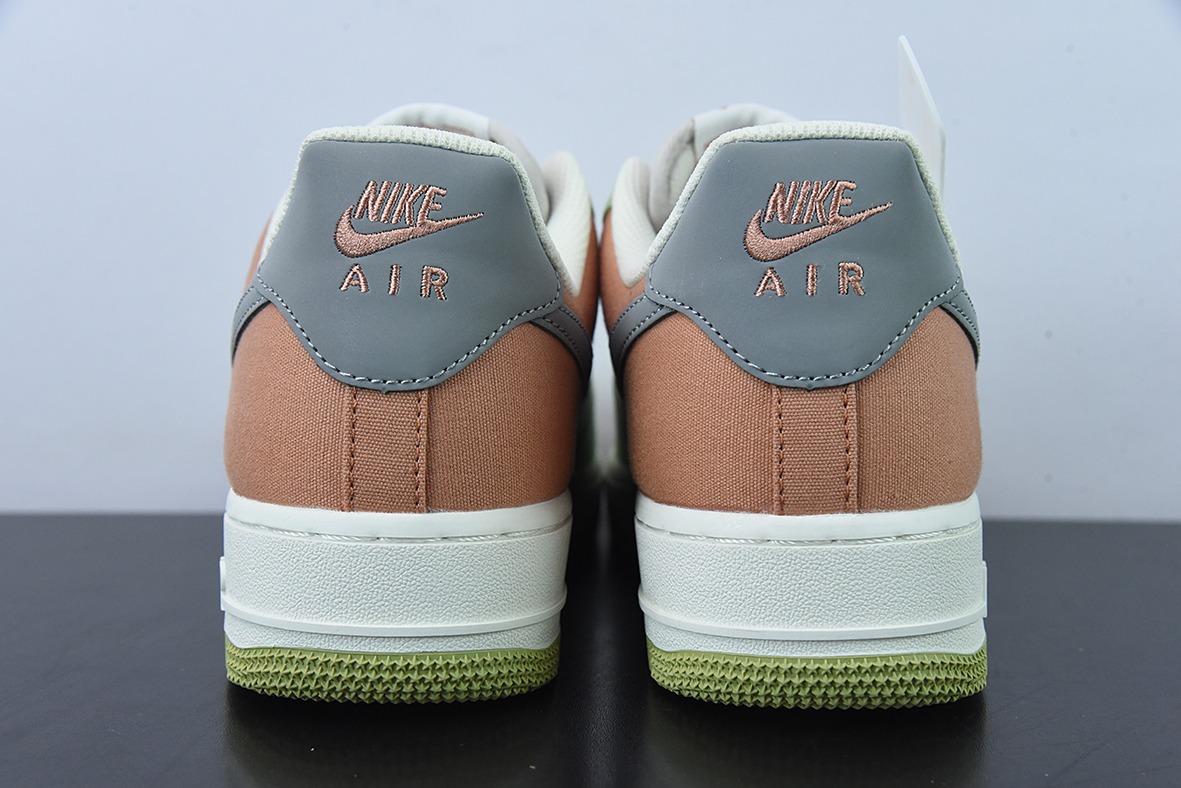 Nk Air Force 1'07 Low 灰青色布面 空军一号低帮休闲板鞋 货号：DG2296-015
