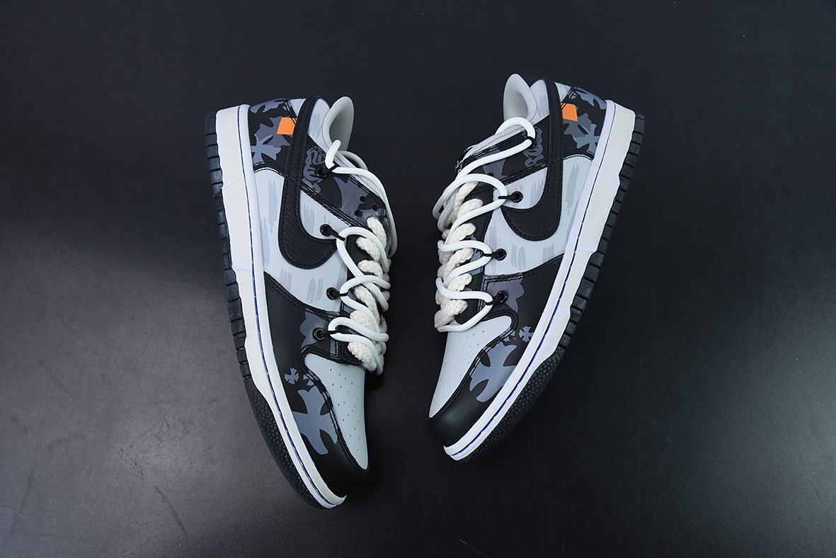 Nk Dunk Low 绑带解构 SB扣碎篮板时尚休闲板鞋 货号：DD3363-002