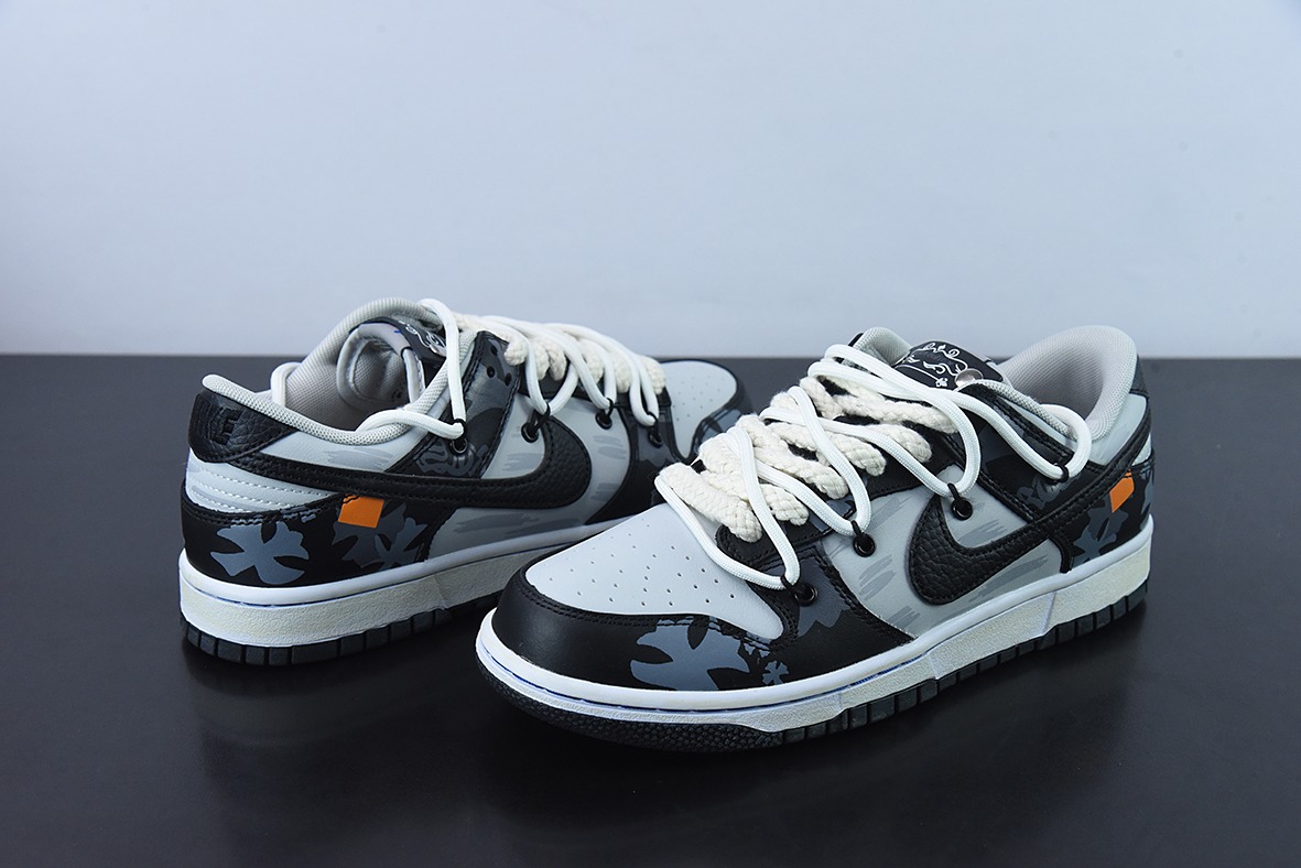 Nk Dunk Low 绑带解构 SB扣碎篮板时尚休闲板鞋 货号：DD3363-002